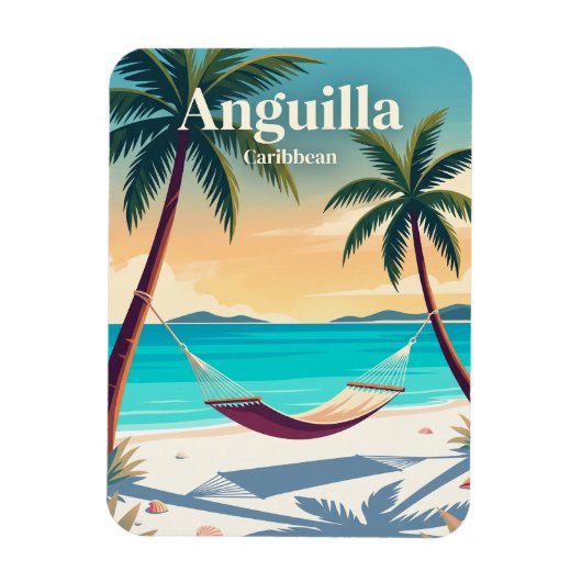 Anguilla Magneet (Verticaal)