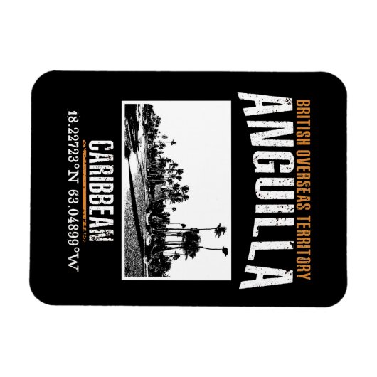 Anguilla Magneet (Horizontaal)