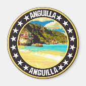 Anguilla Magneet (Voorkant)
