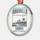 Anguilla Metalen Ornament (Links)