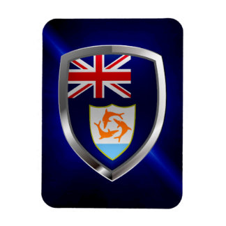 Anguilla Mettalic Emblem Magneet
