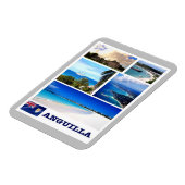 Anguilla - Mosaic - Magneet (Linkerzijde)