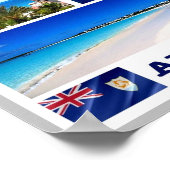 Anguilla - Mosaic - Poster (Hoek)