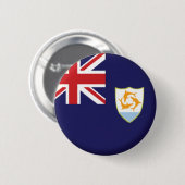 ANGUILLA PIN BACK BADGE RONDE BUTTON 5,7 CM (Voorkant /achterkant)