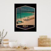 Anguilla Poster (Keuken)
