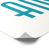 Anguilla-Poster Poster (Hoek)