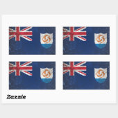 Anguilla Rechthoekige Sticker (Vel)