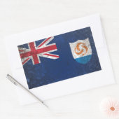 Anguilla Rechthoekige Sticker (Envelop)