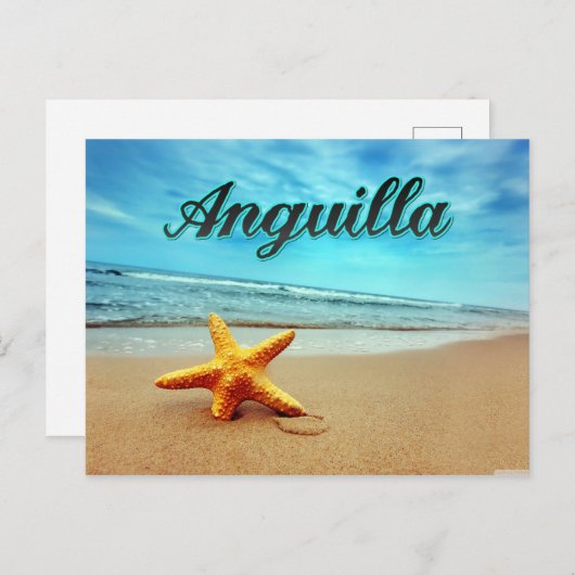 Anguilla stervis briefkaart (Voorkant / Achterkant)