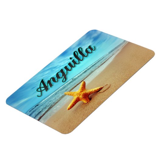 Anguilla stervis magneet (Linkerzijde)