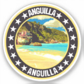 Anguilla Sticker (Voorkant)