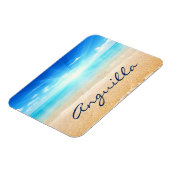 Anguilla strandzon magneet (Linkerzijde)