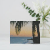 Anguilla Sunset Briefkaart (Staand voorkant)