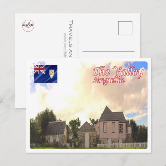 Anguilla - The Valley - Briefkaart (Voorkant / Achterkant)
