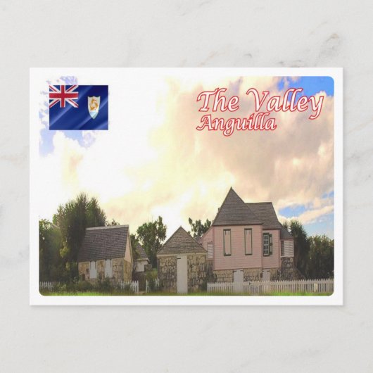 Anguilla - The Valley - Briefkaart (Voorkant)