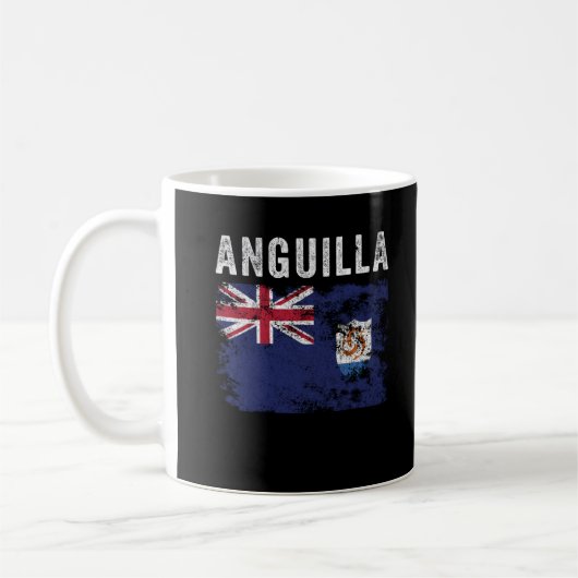Anguilla-vlag — Anguillaanse vlag Koffiemok (Links)
