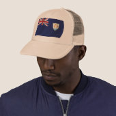 Anguilla Vlag Hoed Trucker Pet (In situ)