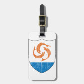 Anguilla-wapenschild Bagagelabel (Voorkant verticaal)