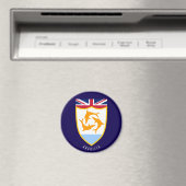 Anguilla wapenschild magneet (Insitu (Vaatwasser))