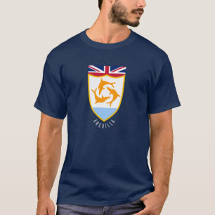 Anguilla wapenschild t-shirt