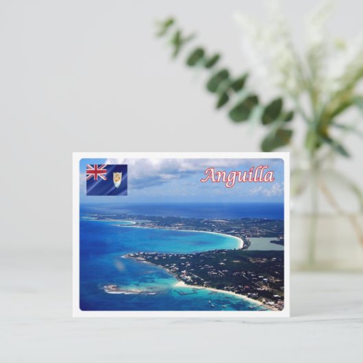 Anguilla - Western gedeelte - Briefkaart (Staand voorkant)