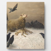 Anguish By August Friedrich Albrecht Schenck 1876 Fotoplaat (Voorkant)