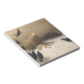 Anguish By August Friedrich Albrecht Schenck 1876 Notitieblok (Schuin)