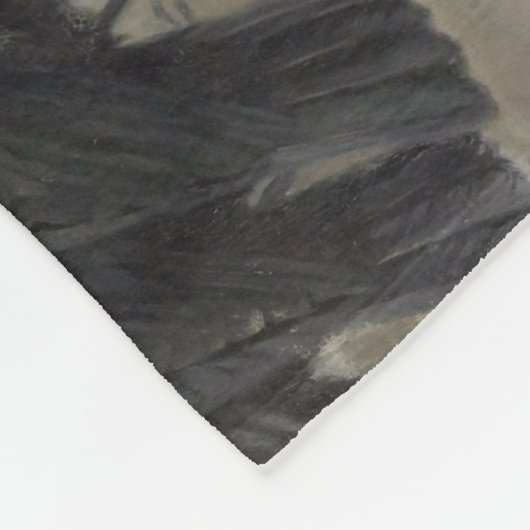 Anguish: Schapen met een dode lamp Fleece Deken (Hoek)