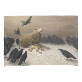 Anguish: Schapen met een dode lamp Kussensloop
