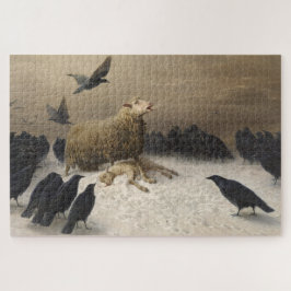 Anguish: Schapen met een dode lamp Legpuzzel