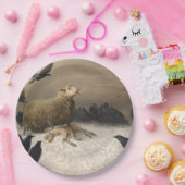 Anguish: Schapen met een dode lamp Papieren Bordje (Feest)