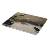 Anguish: Schapen met een dode lamp Snijplank (Hoek)