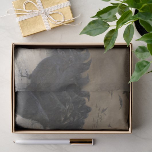 Anguish: Schapen met een dode lamp Tissuepapier (Geschenk)