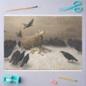 Anguish: Schapen met een dode lamp Tissuepapier (Craft)