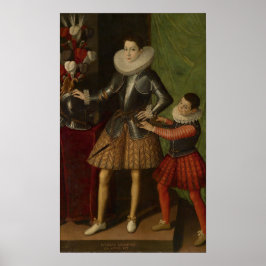 Anguissola - Portret Giuliano II Cesarini 14 jaar Poster