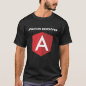 Angular Developer T-shirt (Voorkant)