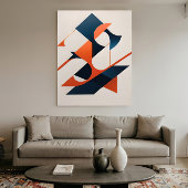 Angular Symphony Canvas Afdruk