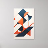 Angular Symphony Canvas Afdruk (Voorkant)
