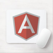 AngularJS Shield Logo Muismat (Met muis)