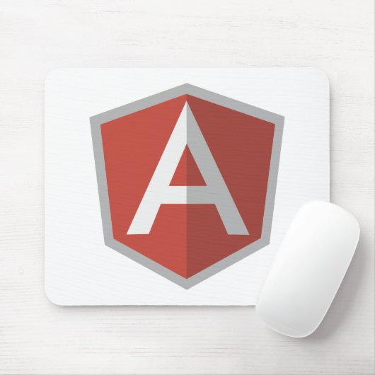 AngularJS Shield Logo Muismat (Met muis)