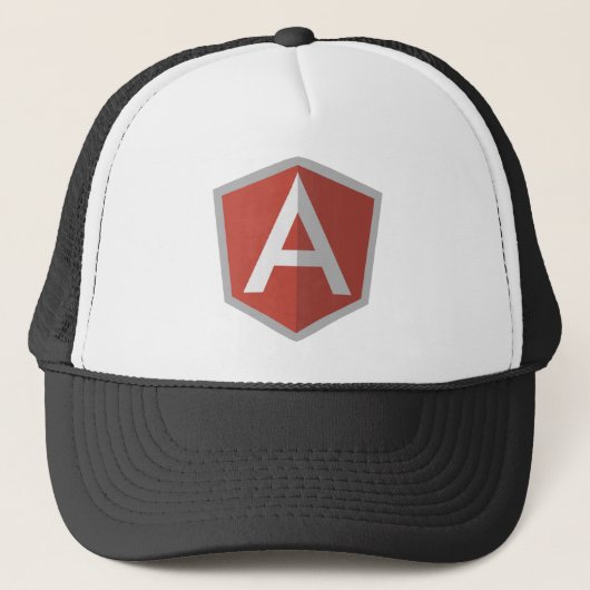 AngularJS Shield Logo Trucker Pet (Voorkant)