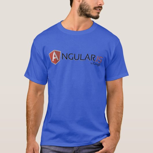 AngularJS T-shirt (Voorkant)