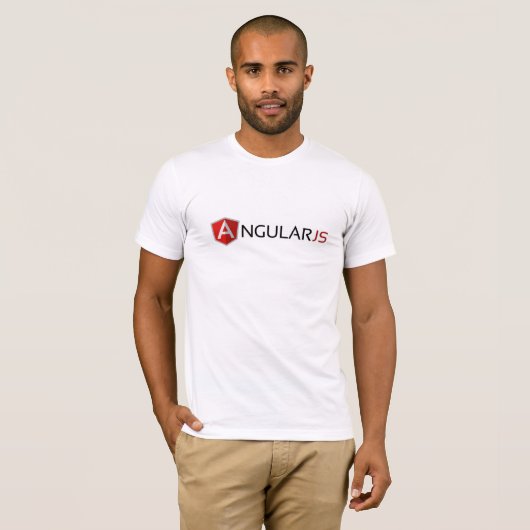 AngularJS T-Shirt (Voorkant volledig)