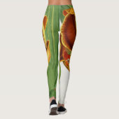 Anguloa Ruckerii Sanguine Lindenia Orchid Leggings (Achterkant)