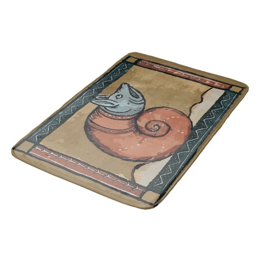 Angury Snail Bath Mat (Gekanteld)