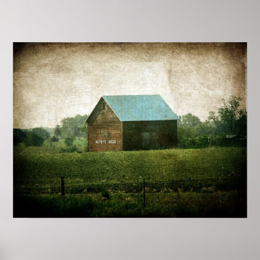 Angus Barn Poster (Voorkant)