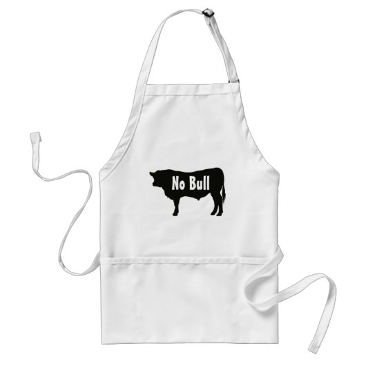 Angus Bull Apron Standaard Schort (Voorkant)