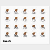 Angus Country Ronde Sticker (Vel)