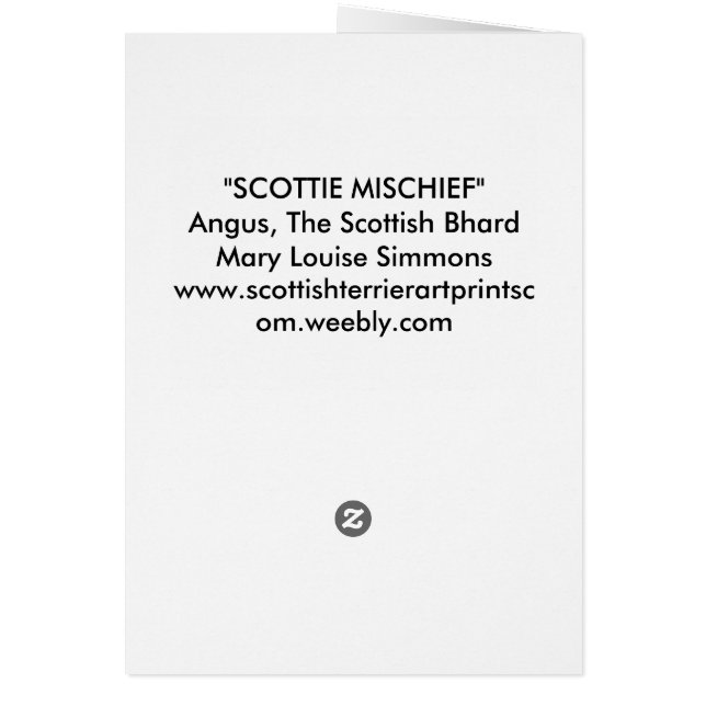 ANGUS, DE SCOTTISH BHARD (Achterkant)