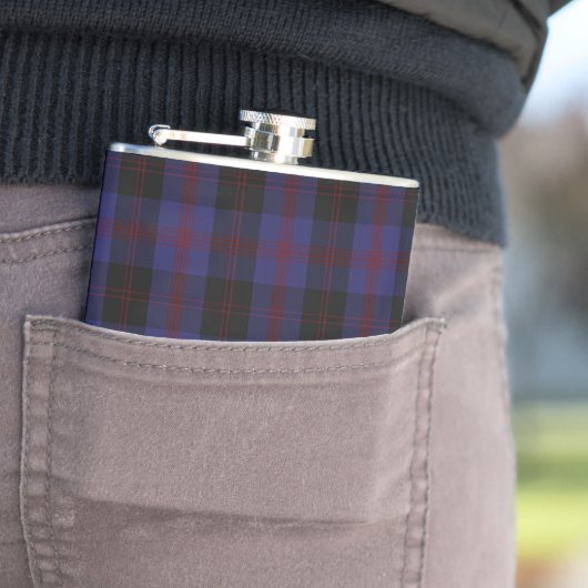 Angus District Highland District Plaid Heupfles (Voorbeeld)